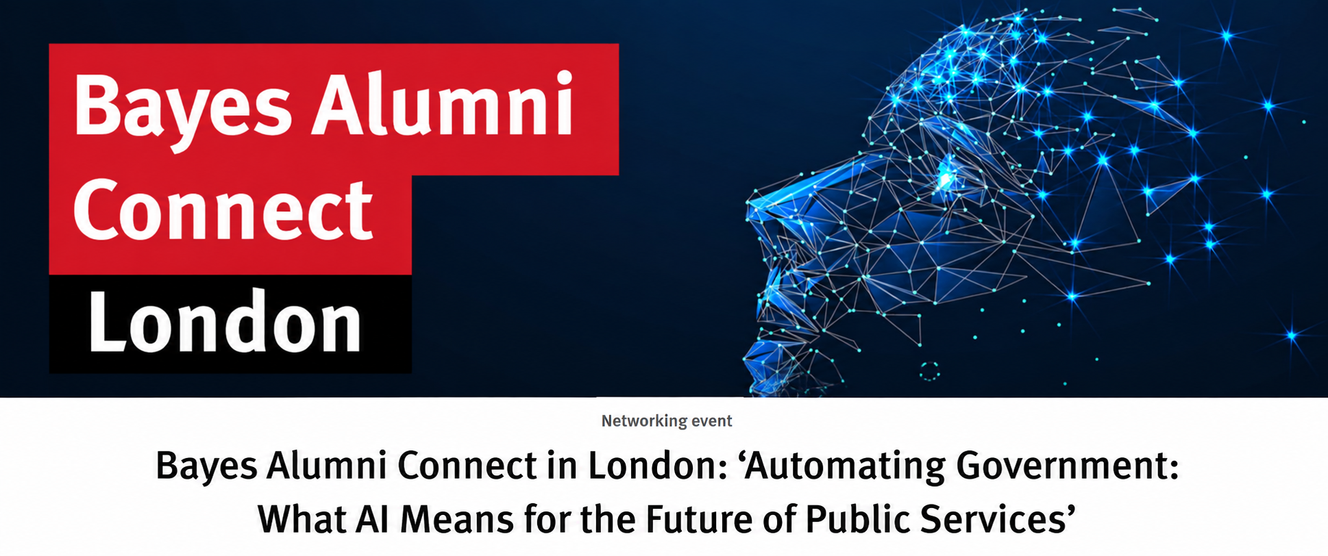 Bayes Alumni Connect in London event